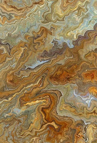 Painting: Urban Decay #19. Acrylic on paper.