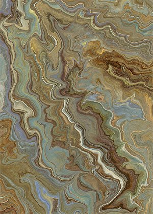 Painting: Urban Decay #26. Acrylic on paper.