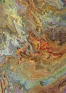 Quest #1. Acrylic on paper. Abstract. 5 x 7 inches